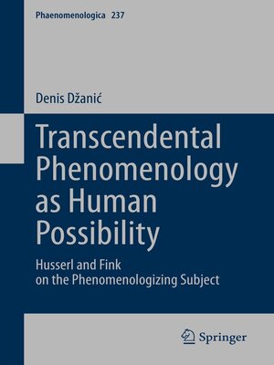 cover image of Transcendental Phenomenology as Human Possibility